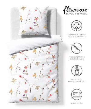 Fleuresse Jersey Bettwäsche Black Premium G-074501