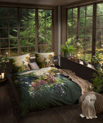Laden Sie das Bild in den Galerie-Viewer, Fleuresse Satin Bettwäsche Bed art S 114456 Grün
