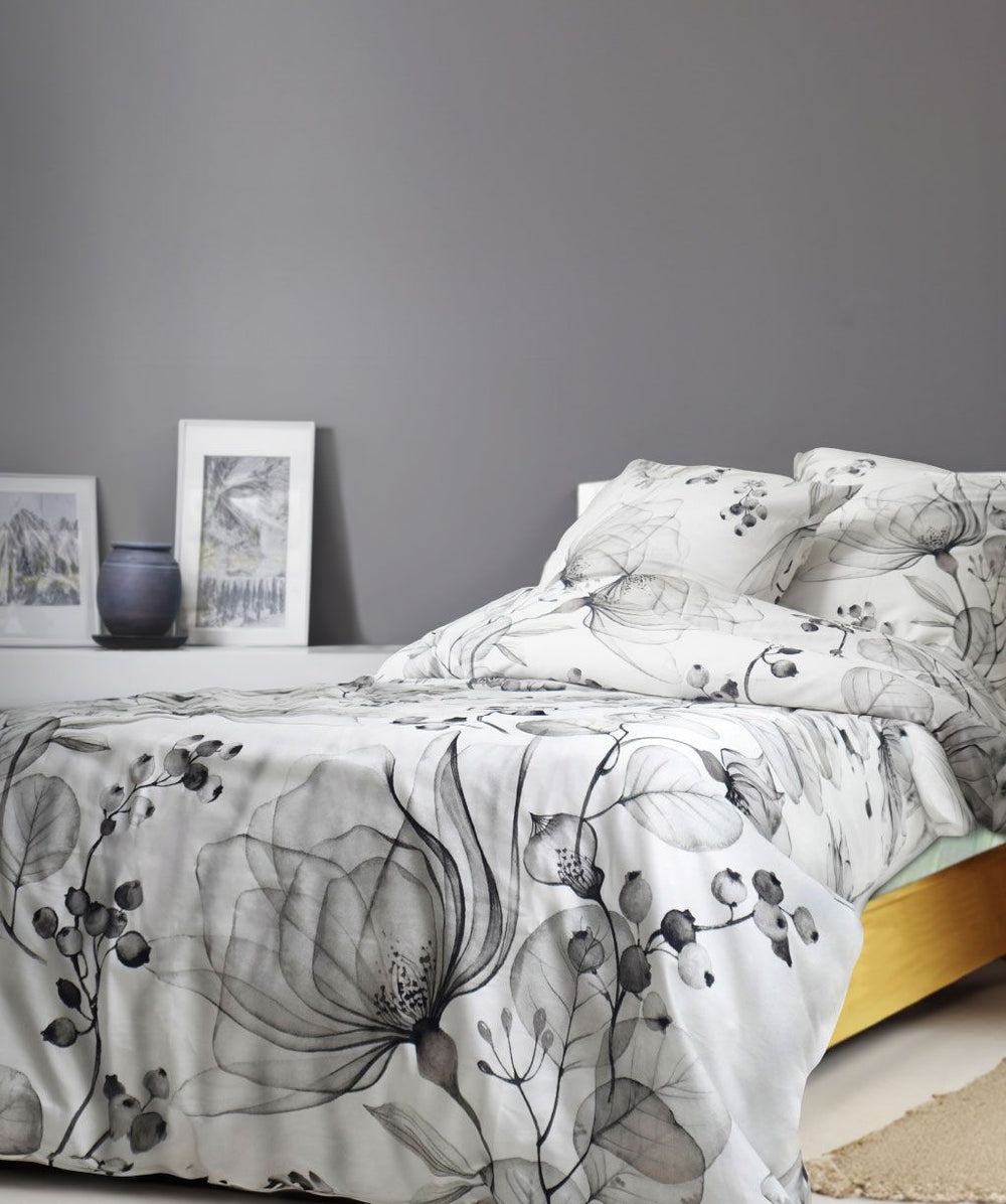 Fleuresse Satin Bettwäsche Bed art S 114467 Silber