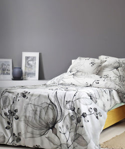 Fleuresse Satin Bettwäsche Bed art S 114467 Silber