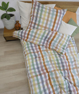 Fleuresse Seersucker Bettwäsche Rio 444508 Bunt