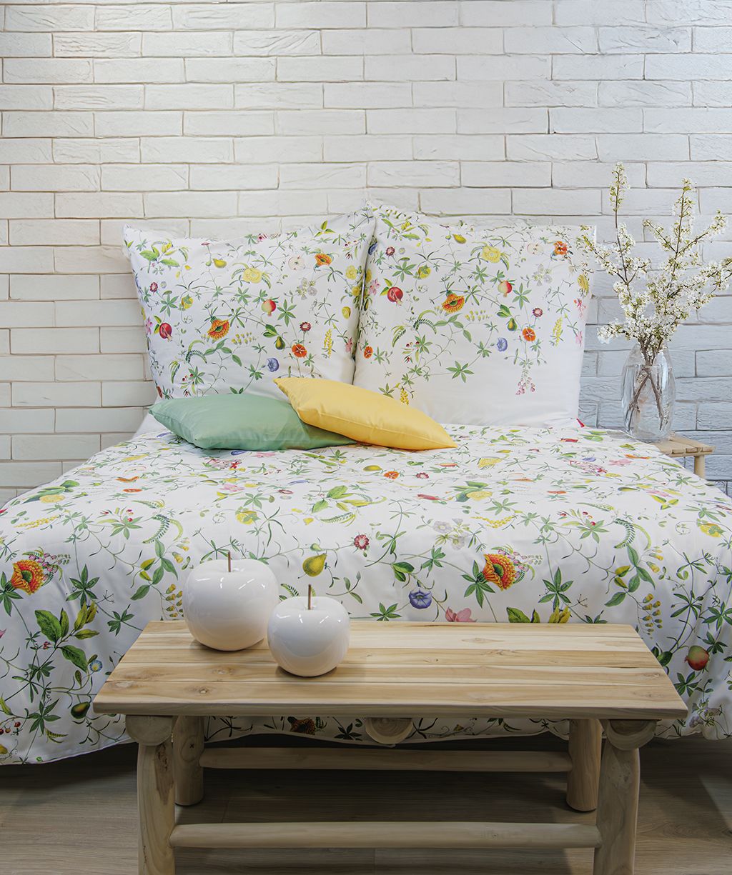 Fleuresse Satin Bettwäsche Bed art S 114526 Bunt