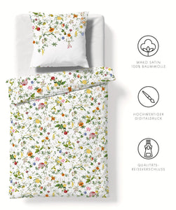 Fleuresse Satin Bettwäsche Bed art S 114526 Bunt