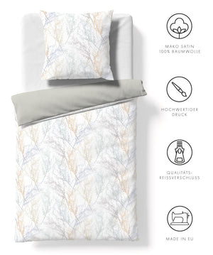 Fleuresse Satin Bettwäsche Bed art S 114533 Beige
