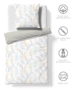 Laden Sie das Bild in den Galerie-Viewer, Fleuresse Satin Bettwäsche Bed art S 114533 Beige
