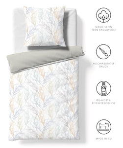 Fleuresse Satin Bettwäsche Bed art S 114533 Beige