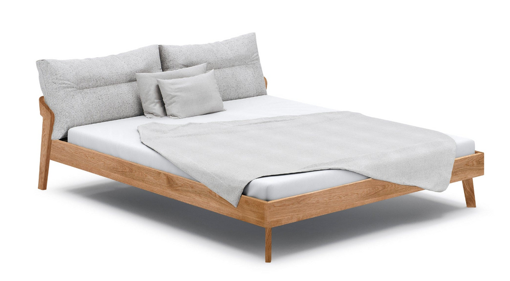 Holzmanufaktur Massivholzbett AINO XL Eiche 180x200cm