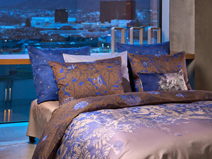 Christian Fischbacher Bettwäsche Blue Hour / Golden Garden