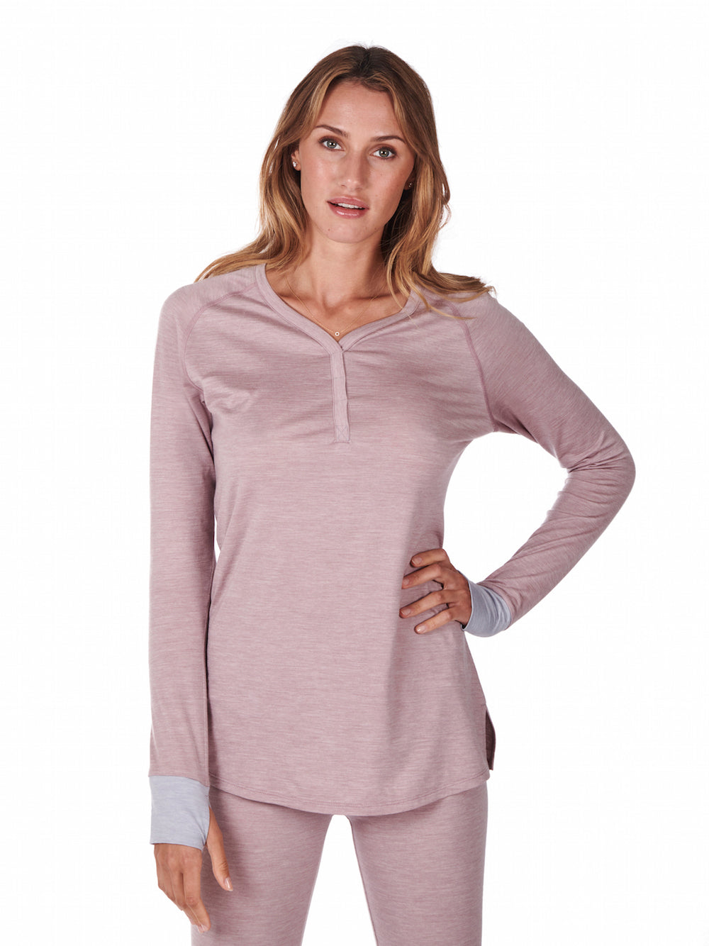 Dagsmejan Pyjama Stay Warm Langarm Damen