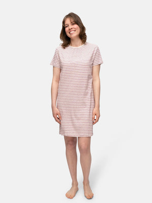 greenjama Sleepshirt mit Leinen