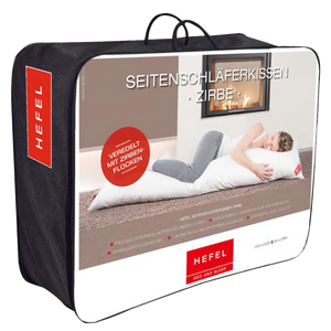 Hefel Seitenschläferkissen Wellnesszirbe (Arve)