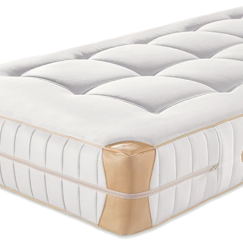 Dormiente Natur-Boxspringbett VEGA Sonderedition