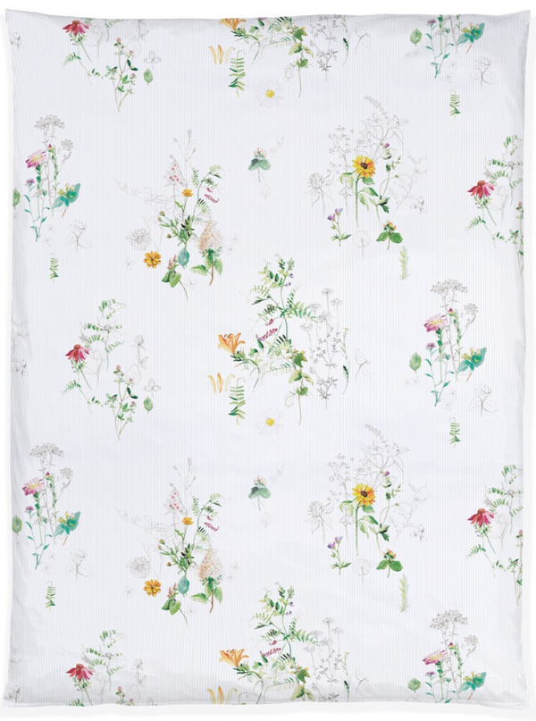Christian Fischbacher Feinsatin Bettwäsche Nature Stripe