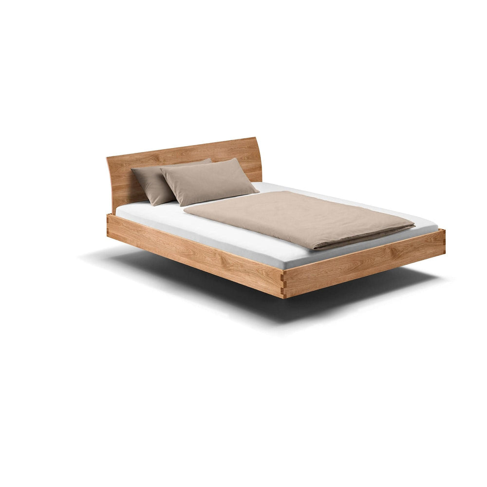 Holzmanufaktur Massivholzbett PADIO BOW - sleepgreen Preishit