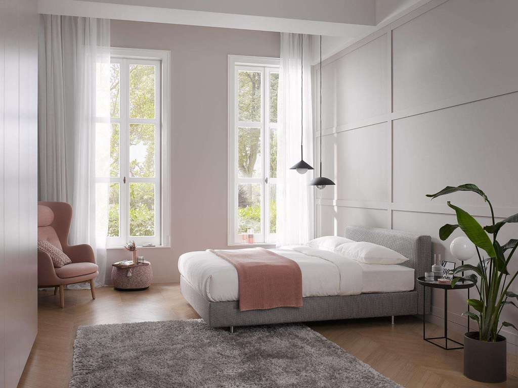 Schramm Boxspring Bett Purebeds Cube