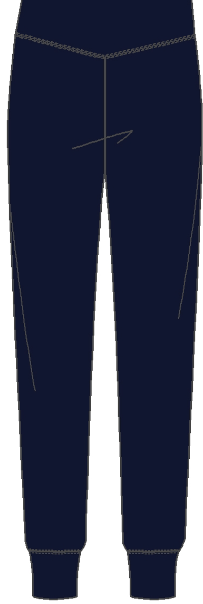 Calida Damen Hosen mit Bündchen DSW Balancing