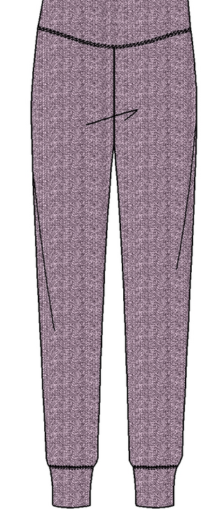 Calida Damen Hosen mit Bündchen DSW Warming