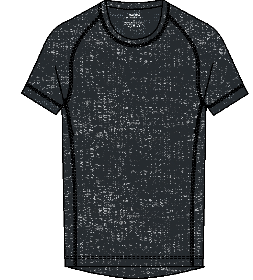 Calida Herren Kurzarm-Shirt DSW Warming