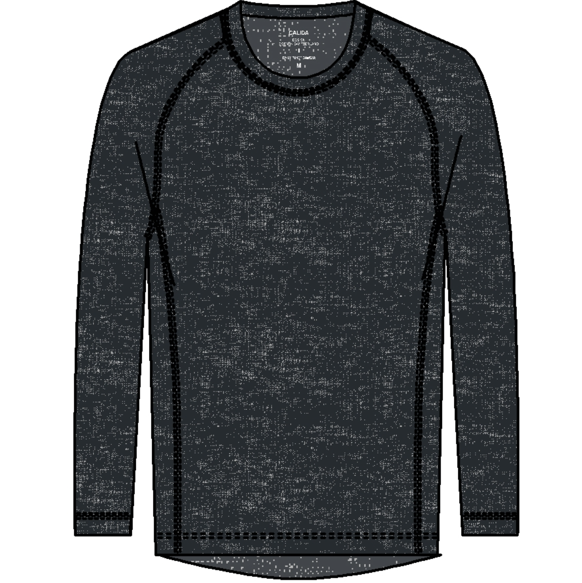 Calida Herren Langarm-Shirt DSW Warming