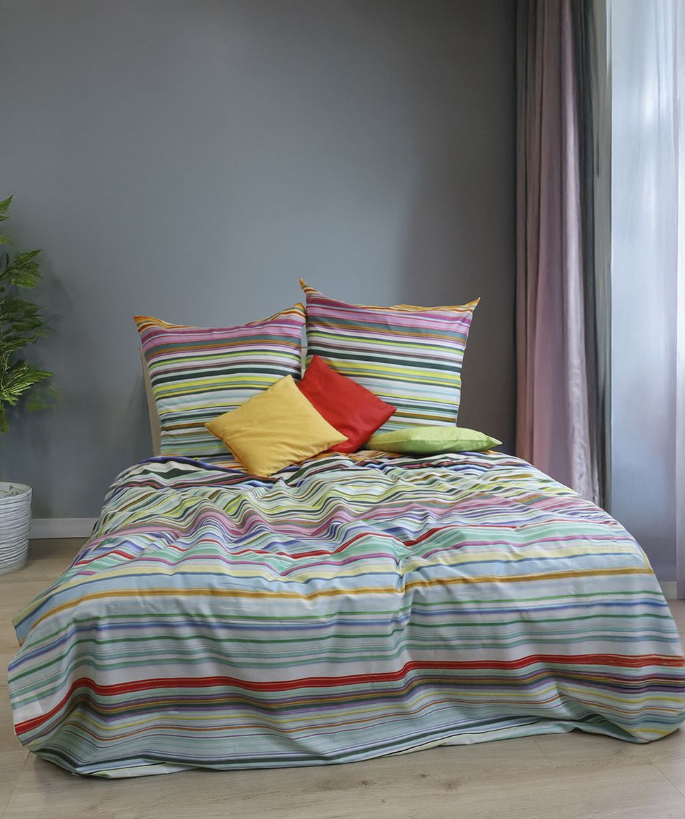 Fleuresse Satin Bettwäsche Bed art S 114519 Bunt