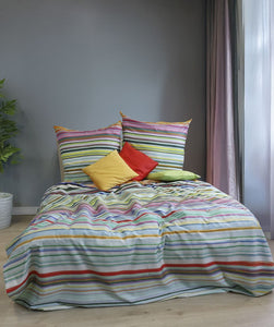Fleuresse Satin Bettwäsche Bed art S 114519 Bunt