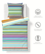 Laden Sie das Bild in den Galerie-Viewer, Fleuresse Satin Bettwäsche Bed art S 114519 Bunt

