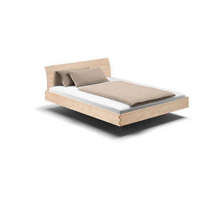 Holzmanufaktur Massivholzbett PADIO BOW XL Wildeiche 180x200cm -doppelt