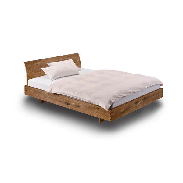Holzmanufaktur Massivholzbett STEP-X Wildeiche 180x200cm