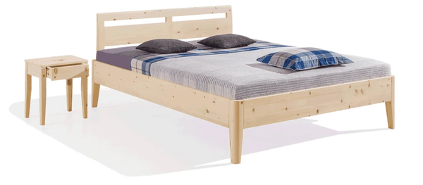 Dormiente Massivholzbett KALMERA MAXI Arve 180x200cm