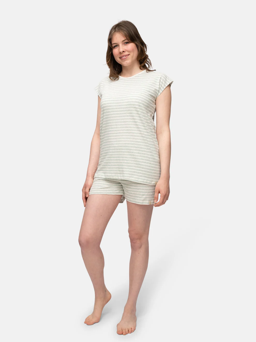 greenjama T-Shirt mit Leinen