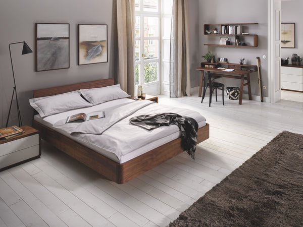 Holzmanufaktur Massivholzbett COM:CI -doppelt
